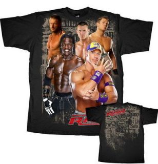 JOHN CENA Randy Orton R Truth WWE RAW T shirt New