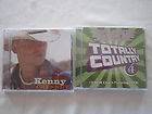Kenny Chesney Autographed Football Helmets Two and Ball