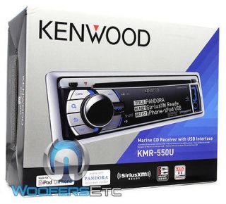   KENWOOD CD MP3 USB IPOD AUX PANDORA MARINE BOAT CD RECEIVER PLAYER NEW
