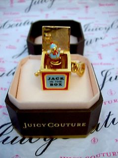   listed HOLIDAY CHARM SALE RARE JUICY COUTURE JACK IN THE BO​X CHARM