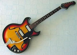 Vintage 1960s Aria Greco Kent Norma Hollowbody Made In Japan MIJ FREE 