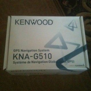 kenwood KNA G510 GPS navigation system New In The Box  WOW
