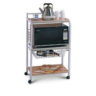 microwave cart in Kitchen Islands & Carts