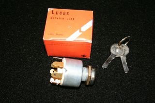 Sunbeam Alpine Tiger Replacement Lucas Ignition Switch Complete with 
