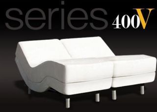   US400TL59MNE adjustable dual split King bed w massage & remote