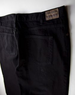 Mens Kirkland Signature Authentic Black Jeans W 36 x L 34