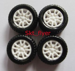   20*8*1.9mm hollow Rubber Car Tire Toy Wheels Model Robot Part for DIY
