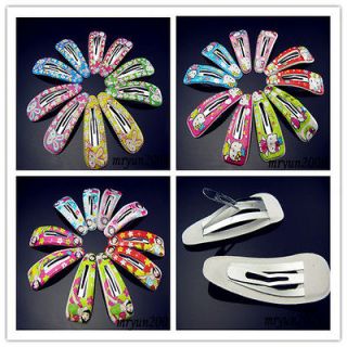 pairs Kids Costume Boutique Hair Barrettes Bows Clip Girl 