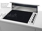 ELECTROLUX 36 HYBRID INDUCTION DOWNDRAFT COOKTOP