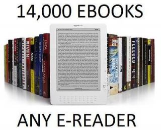 14,000+ BRILLIANT books for KINDLE IPAD SONY PALM NOOK   ANY E READER