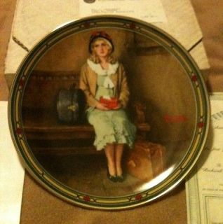   Young Girls Dream Plate #871AD Knowles China Co. 1985 NIB
