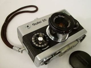 Rollei 35 w/ 40mm Tessar f/3.5 Lens, Beautiful Compact Camera