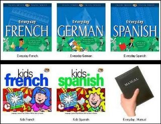 Easy Learn French Spanish German Lessons~Langua​ge Tutor