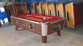 VALLEY COUGAR COMMERCIAL 7 COIN OPERATED BAR SIZE POOL TABLE