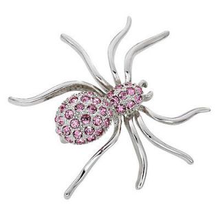   Shape Pink Sapphire Gold Plated Animal Vintage Brooch Pin For Dress