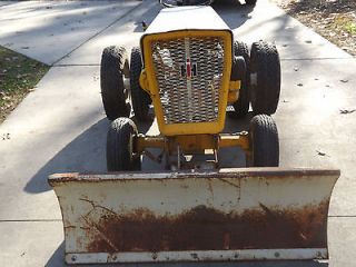 Newly listed 1961 IH Cub Cadet Original Tractor. Dual Wheels w/ Snow 