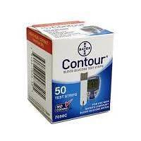 New Bayer Contour Blood Glucose, 200 Test Strips Expiration Date 01 