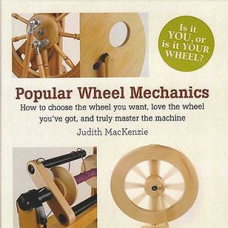 POPULAR WHEEL MECHANICS Judith Mackenzie NEW 2 DVDs Spinning Yarn 