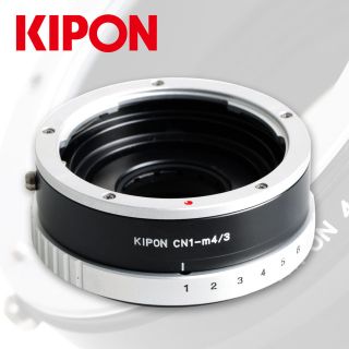 New Kipon adapter W/ aperture for Contax N1 mount lens to micro 4/3 M4 
