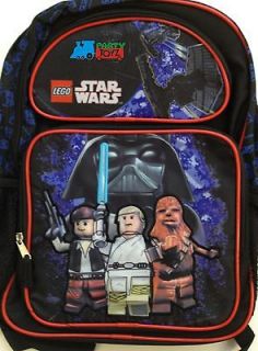LEGO STAR WARS STARWARS VADER SKYWALKER Large 16 Backpack Book Bag 