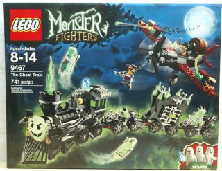 BRAND NEW Lego Monster Fighters The Ghost Train 9467 FACTORY SEALED 