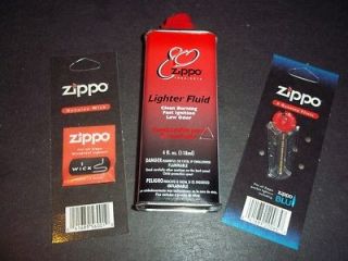 zippo wick fluid flints zippo lighter