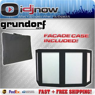 LED FACADE MULTI COLOR LED LIGHT UP DJ BOOTH/FRONTBOARD AND CARRY BAG 