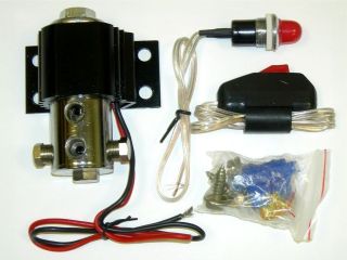 Line lock, brake lock roll control electric kit