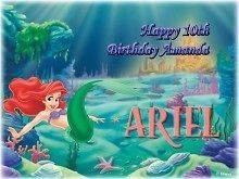 Little Mermaid #4 Edible CAKE Icing Image topper frosting birthday 