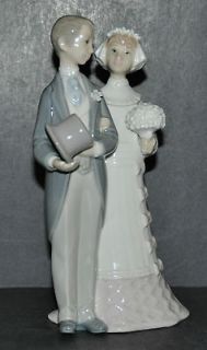 LLADRO FIGURINE/WEDDI​NG CAKE TOPPER WEDDING #4808 ***MINT ***W 