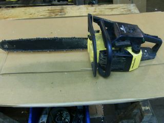 McCulloch Chainsaw Pro Mac 610 Ready for Work 175 lbs compression 20 