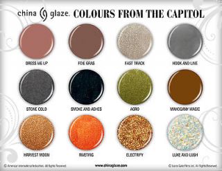   GLAZE HUNGER GAMES COLLECTION NAIL POLISH (CHOOSE FROM 12 COLORS