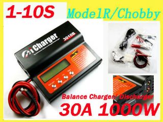 BEST iCharger Multifunction battery 1 10S 30A 1000W Balance Charger 