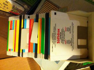 Vintage Disk Software lot for Apple Computer IIgs   IN CASE   MUST SEE