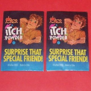   of Itching Powder   Itch Joke Scratch Gag Gift Scratching Prank Trick