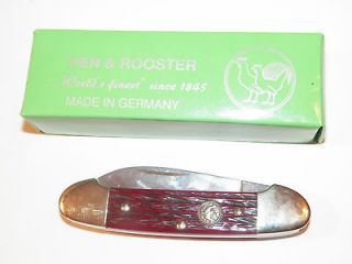 vintage knife Bertram Cutlery 352 bs Rostfrei solingen Germany hen 