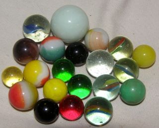 Lot of marbles some old some new Lot # A 28