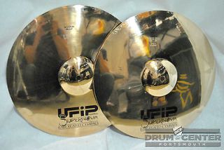 UFIP Supernova Hi Hat Cymbals 14   VIDEO DEMO   