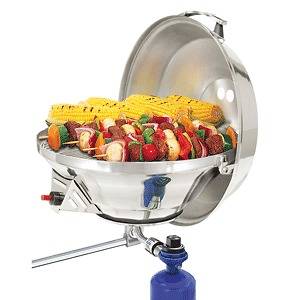 MAGMA MARINE KETTLE 2 STOVE GAS GRILL COMBO PARTY SIZE 17 A10 217