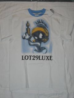 Lot29 Marvin Martian Double Layer Mesh T Shirt XL Mint