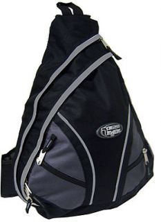 Messenger Sling Body Bag Backpack One Strap Black 310  