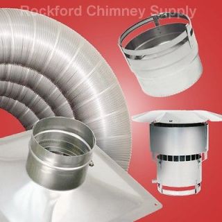  Chimney Liner Kit w/ Vertical Connector   316Ti Stainless Steel