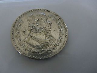 1967 Un Peso Estados Unidos Mexicanos Silver Coin Sharp