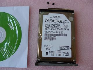 80GB Hard drive For Dell Latitude D610 Laptop with Caddy and XP 