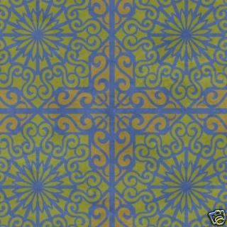 Moroccan Tile Stencil paint a detailed pattern STC0155A