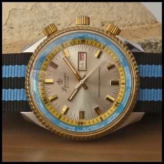   [Swiss] Electra Vintage Aviator Divers Watch HW HP Cal. 1641C