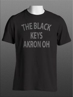   MAS THE BLACK KEYS T SHIRT / ROCK ALIVE V2 ( AKRON OH ) ALL SIZES