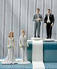   Suit Gown Groom in Tuxedo Tux Mix & Match Wedding Cake Topper Figurine