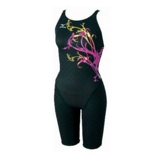 FINA APPROVED TAG Japan MIZUNO Competition Racing Kneesuit Swimsuit 