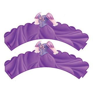 Tangled Rapunzel Princess Cupcake Wrappers for Birthday Party 